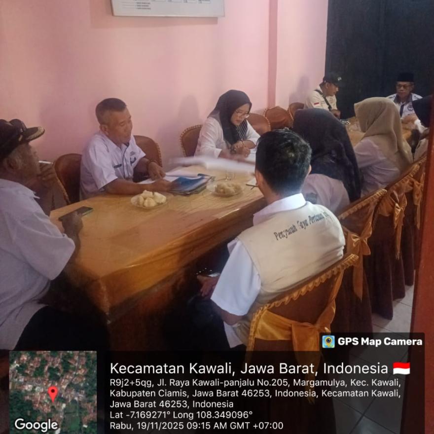 RAPAT MIGGUAN DESA MARGAMULYA
